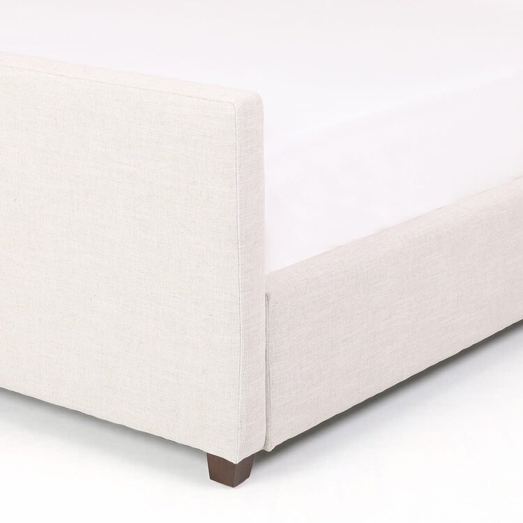 Four Hands Daphne Bed, King Cambric Ivory