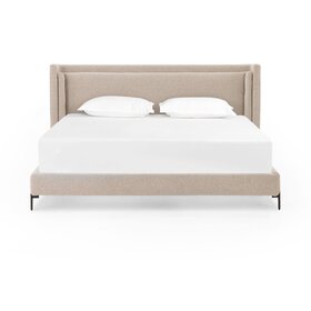 Four Hands Dobson Bed, King Perin Oatmeal