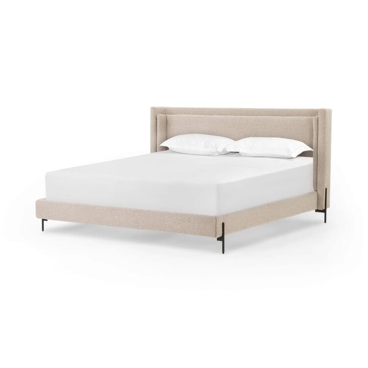 Four Hands Dobson Bed, King Perin Oatmeal