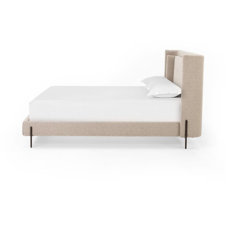 Four Hands Dobson Bed, King Perin Oatmeal