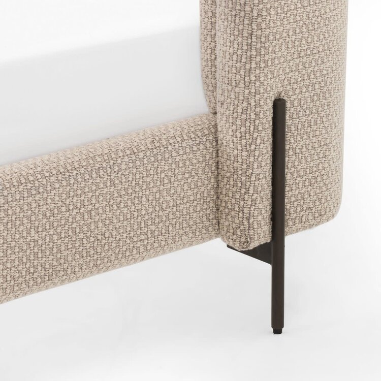 Four Hands Dobson Bed, King Perin Oatmeal