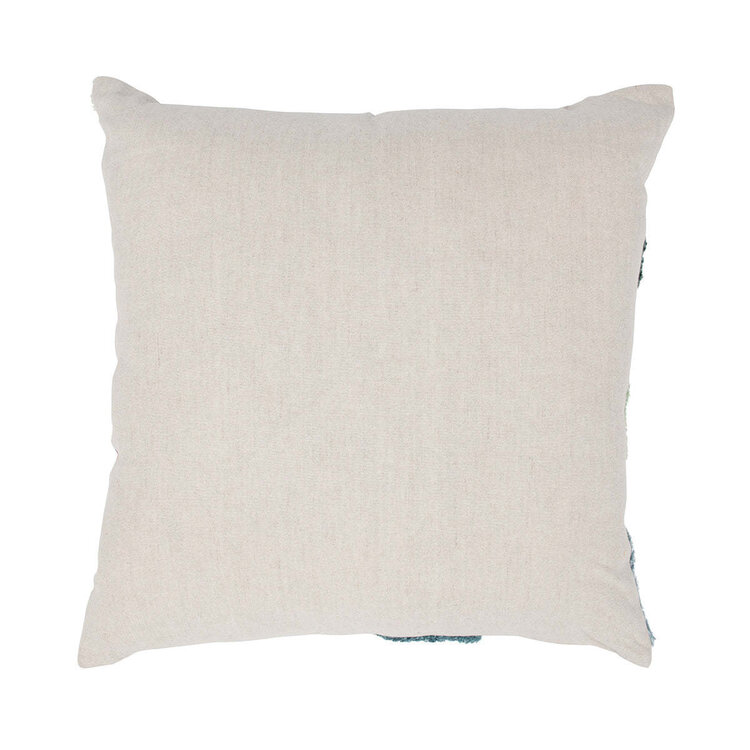 EQ Inertia Blue Multi Pillow, 22" x 22"
