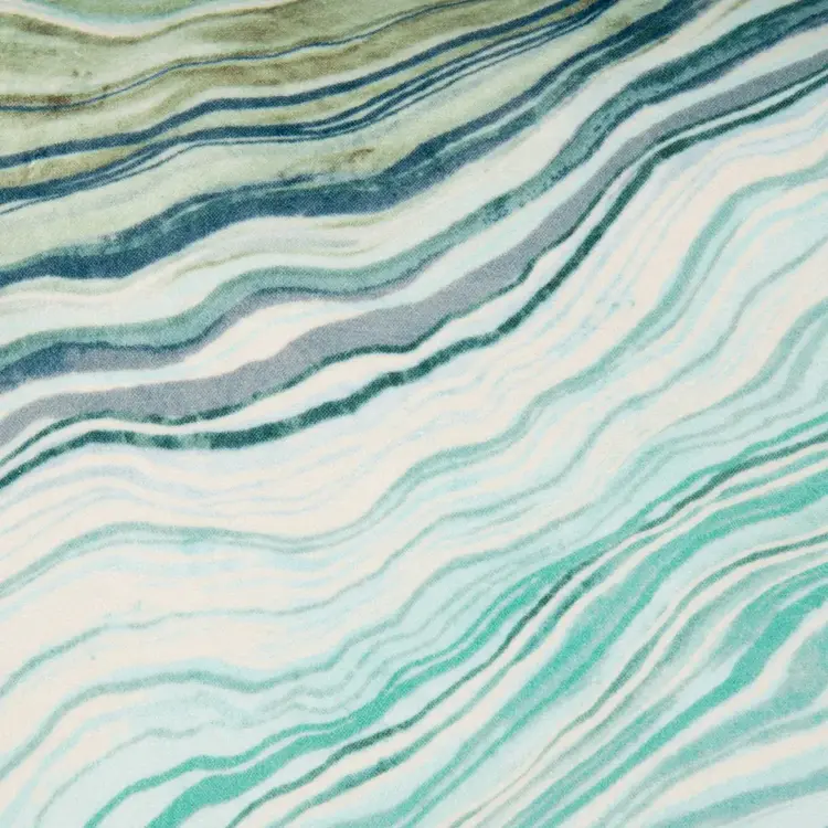 EQ Zircon Blue Multi Pillow, 22" x 22"