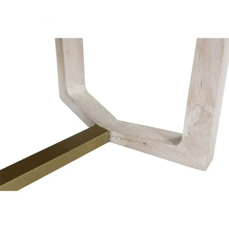 Beyond Borders Sydney Dining Table- White Wash Sandblasted