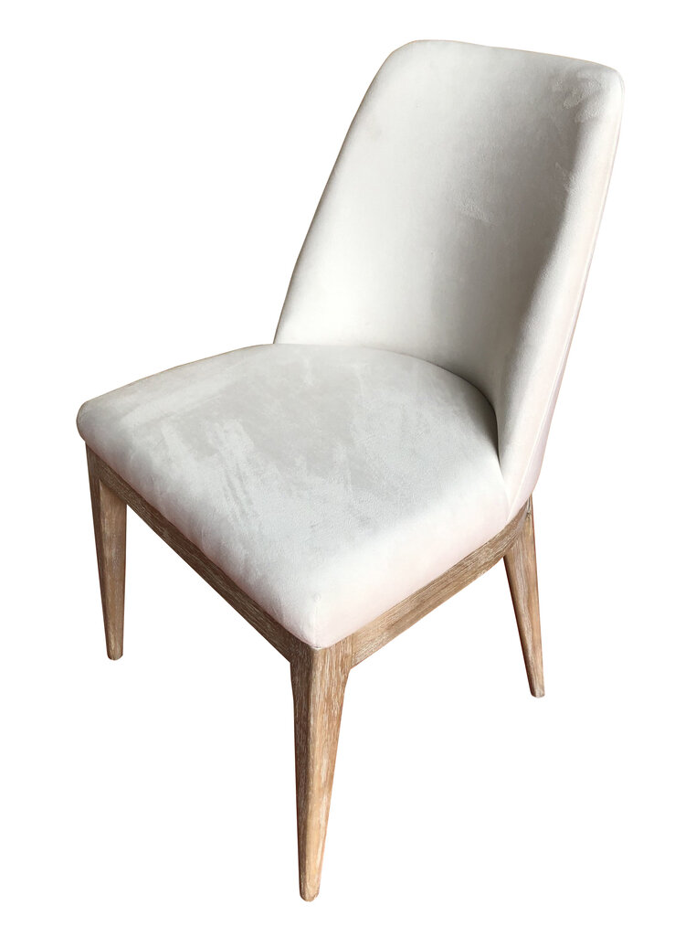 Southern Sky Aurora Side Chair- New White Wash