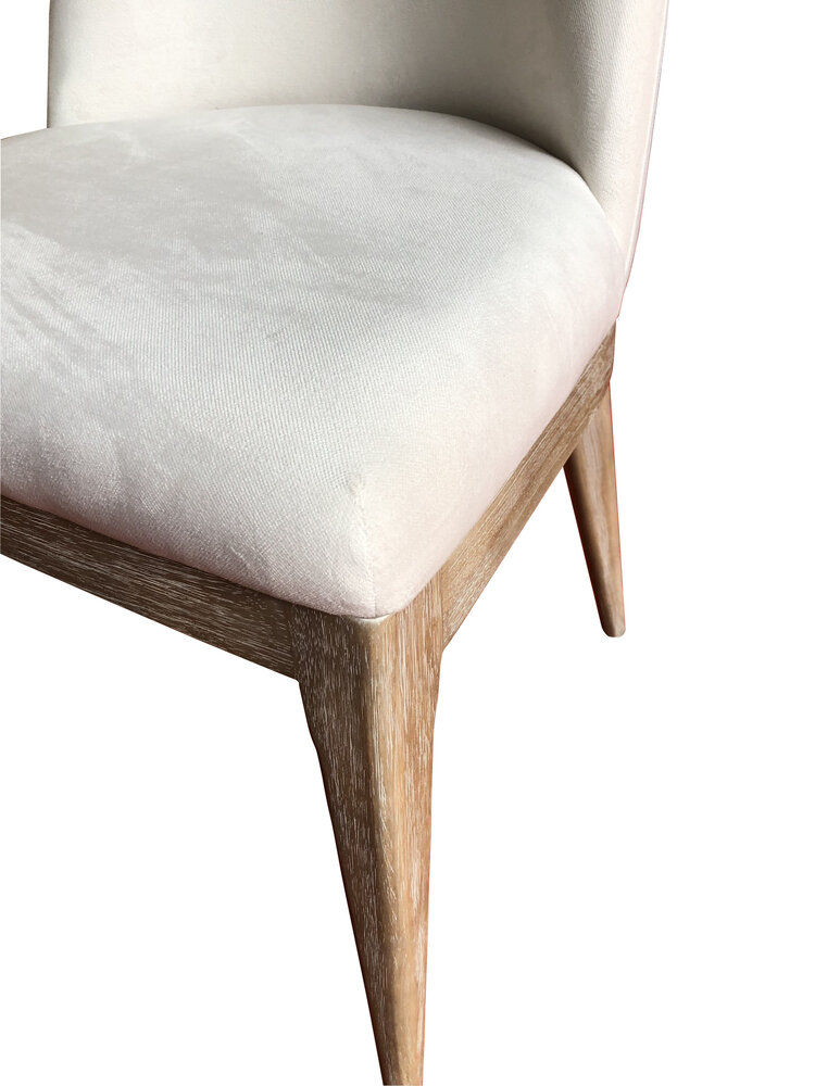 Southern Sky Aurora Side Chair- New White Wash