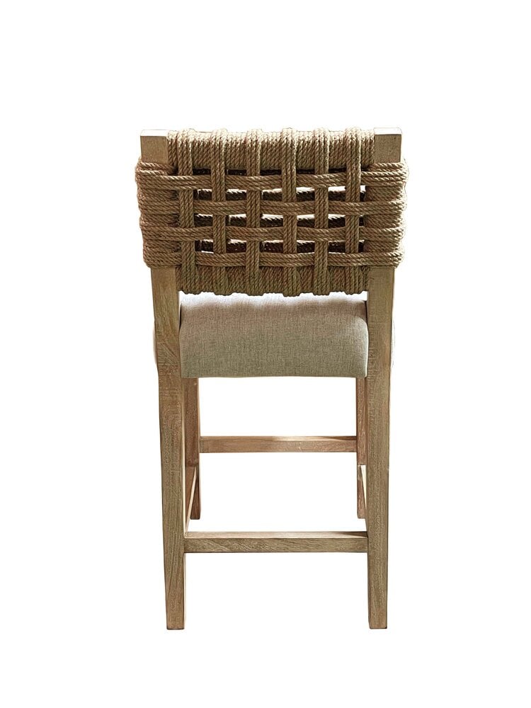 Southern Sky Maya Counter Stool- New White Wash