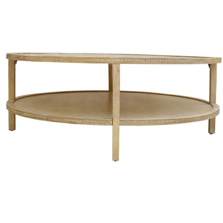 Southern Sky Taylor 48" Round Coffee Table- Light