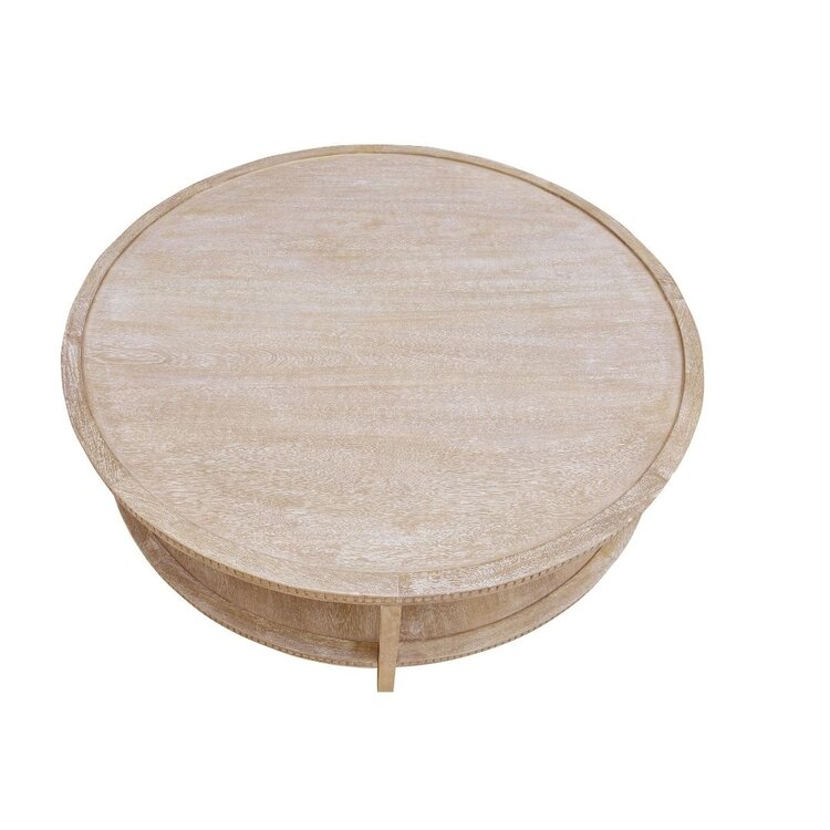 Southern Sky Taylor 48" Round Coffee Table- Light