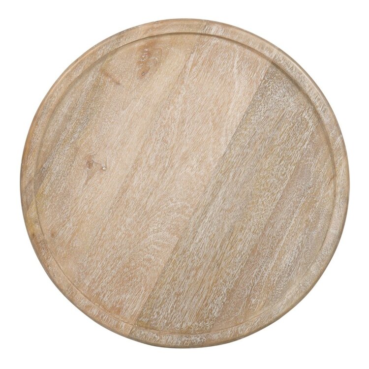 Southern Sky Carver Small Coffee Table- New White Wash