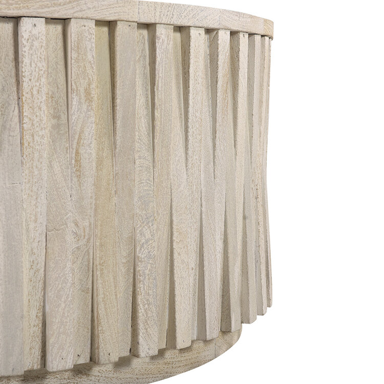 Beyond Borders Megan Coffee Table- Limewash Sandblasted