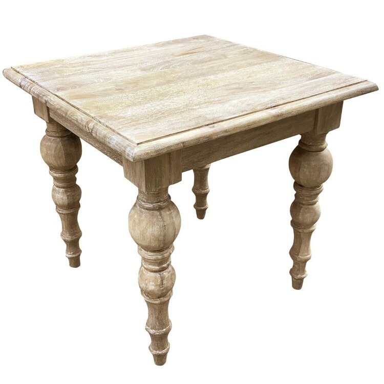 Southern Sky Bristol Side Table- New White Wash