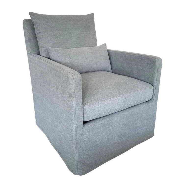 Atelier Home Marly Swivel Chair- Mon Cheri Seamist