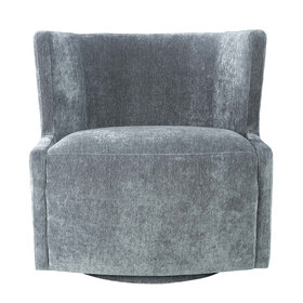 Atelier Home Nina Swivel Chair- Lush Pacific