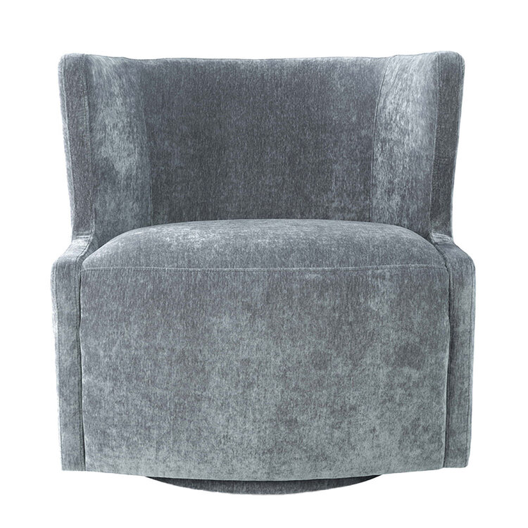 Atelier Home Nina Swivel Chair- Lush Pacific