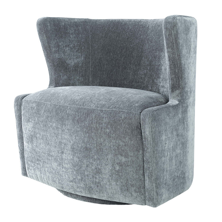 Atelier Home Nina Swivel Chair- Lush Pacific