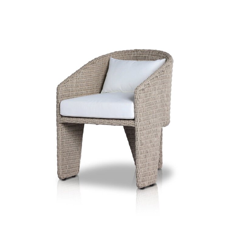 Four Hands Fae Outdoor Dining Chair- Stinson White