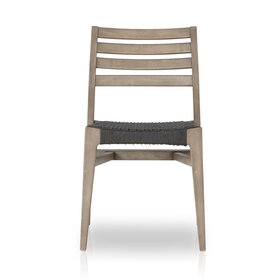 Four Hands Audra Outdoor Dining  Chair- Slate Grey Rope