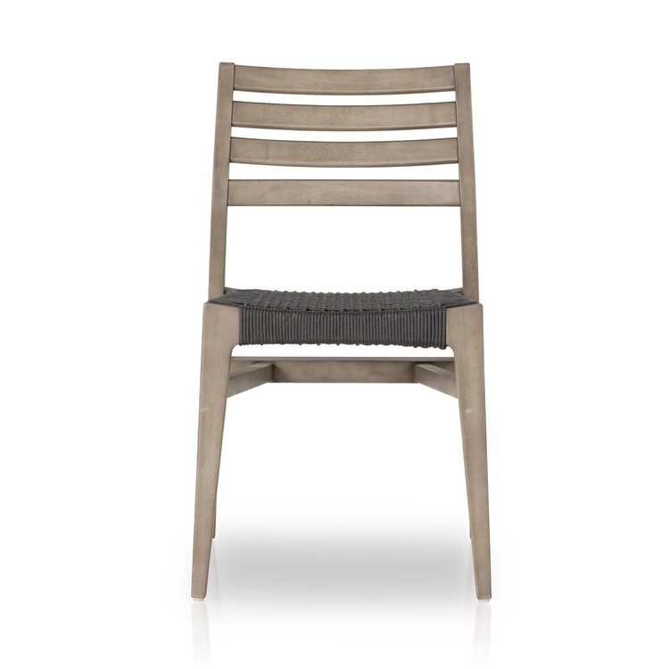 Four Hands Audra Outdoor Dining  Chair- Slate Grey Rope