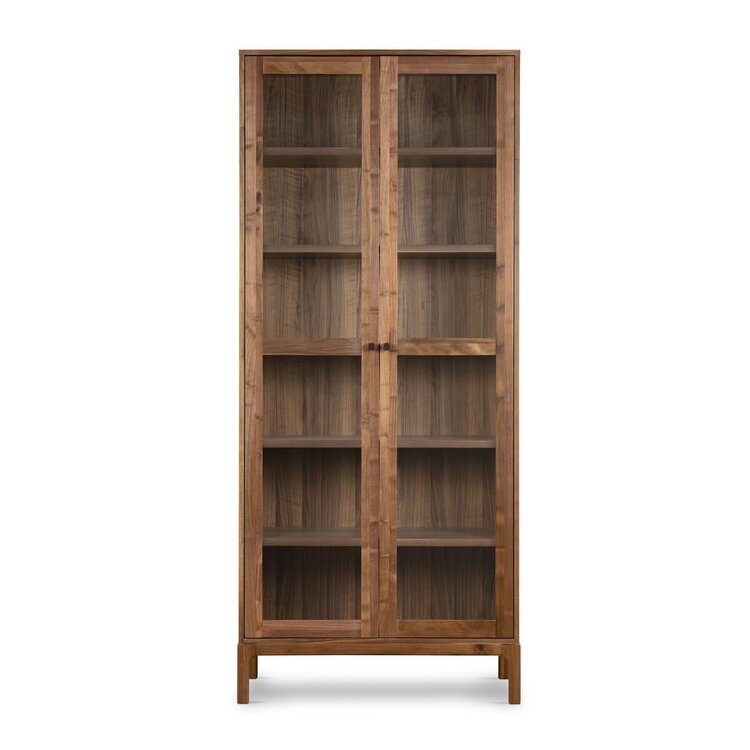 Four Hands Arturo Cabinet- Natural Walnut Veneer
