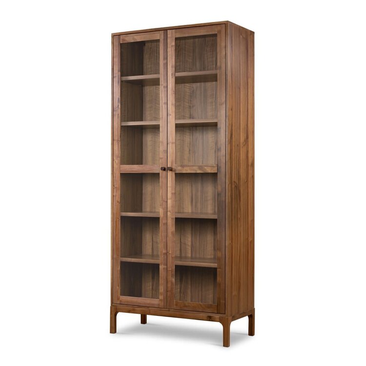 Four Hands Arturo Cabinet- Natural Walnut Veneer