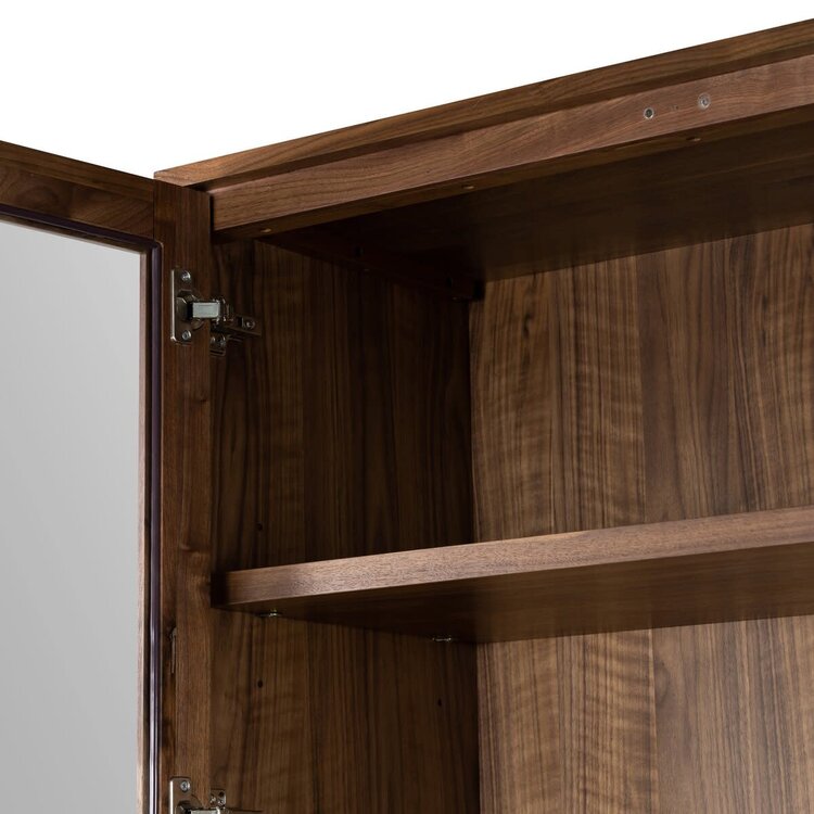 Four Hands Arturo Cabinet- Natural Walnut Veneer
