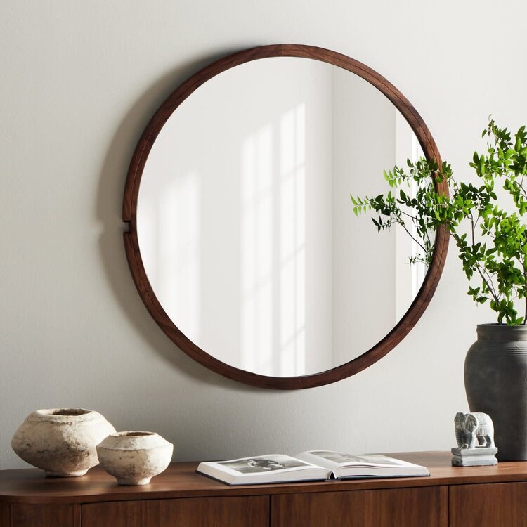 Four Hands Arturo Mirror- Natural Walnut