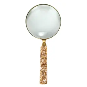 Mother of Pearl & Resin Magnifying Glass