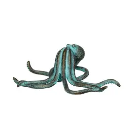 Resin Octopus- Verdigris Finish