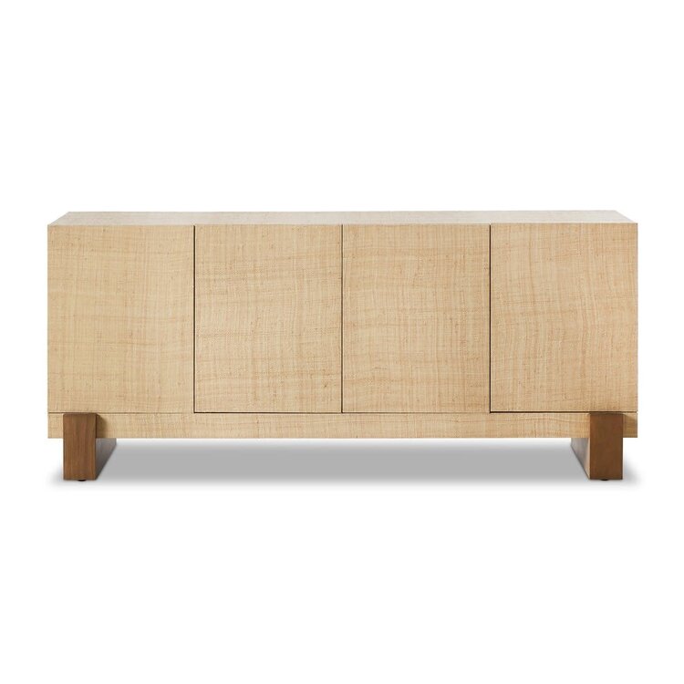 Four Hands Hatch Sideboard- Natural Raffia