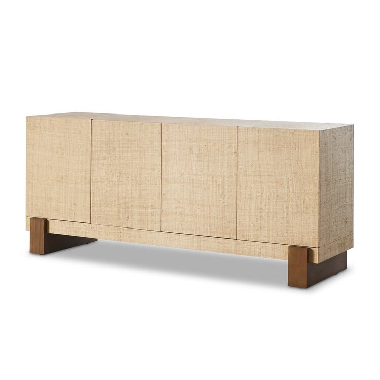 Four Hands Hatch Sideboard- Natural Raffia