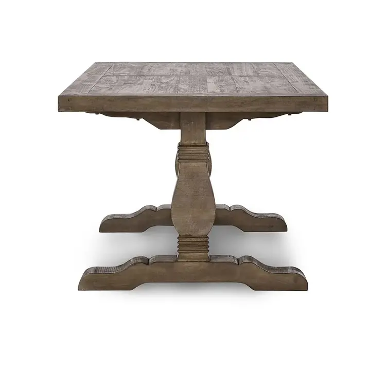 Caleb Solid Wood Rectangular Dining Table