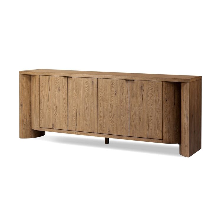 Four Hands Cristopher Sideboard- Rubbed Light Oak Veneer