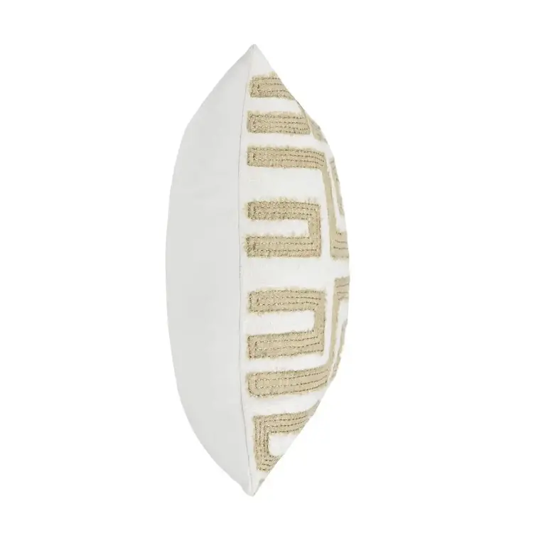 VC Mateo Metallic Gold Pillow, 22" x 22"