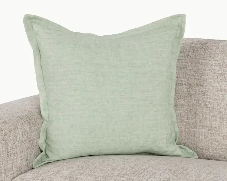 SLD Solstice Mint Pillow, 22" x 22"