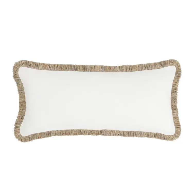 RO Cara Ivory/Natural Pillow, 16" x 36"