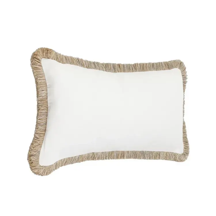 RO Cara Ivory/Natural Pillow, 16" x 36"