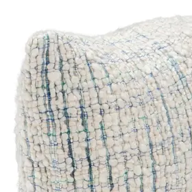 EQ Trona Blue/Ivory Pillow, 14" x 26"