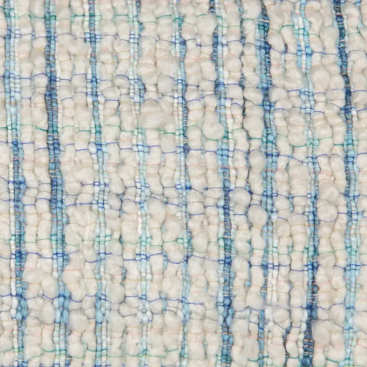 EQ Trona Blue/Ivory Pillow, 14" x 26"