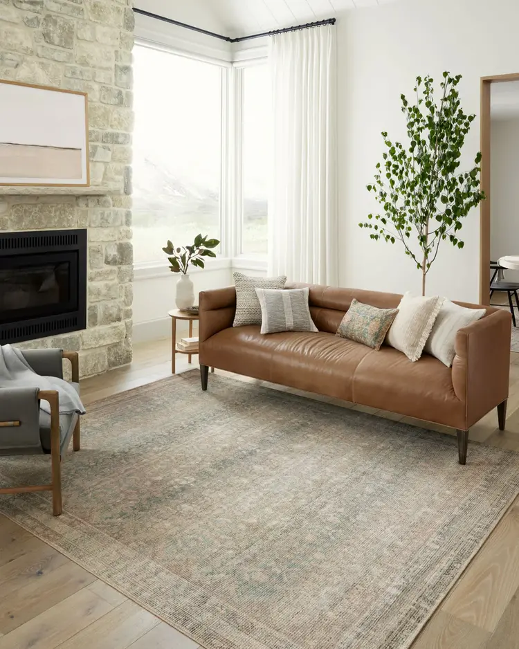 Aubrey-AUB03 Jade/Natural, 2'6" x 12'