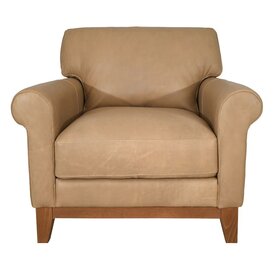 Atelier Home Marco Lounge Chair- Verona Khaky/Walnut