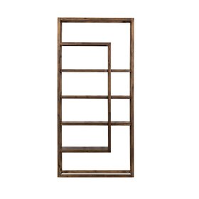 Four Hands Waylon Bookshelf- Harvest Brown