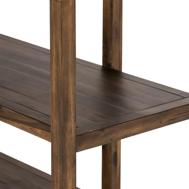 Four Hands Waylon Bookshelf- Harvest Brown