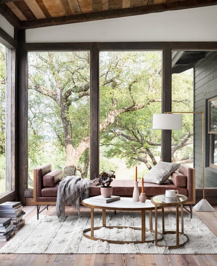 Four Hands Hartford Floor Lamp- White Marble