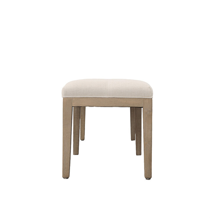 Atelier Home Kirby Bench- Natural Ecru