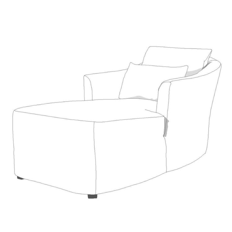 Jes & Gray Maslyn Chaise