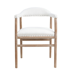 Atelier Home Burnett Arm Chair- Lifestyle Chalk