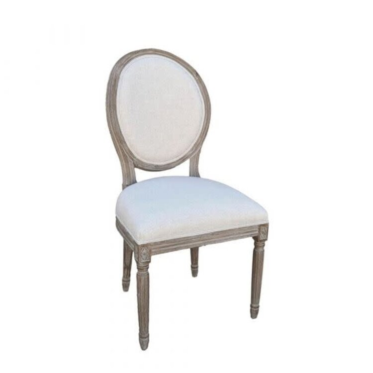 Atelier Home Louis Upholstered Back and Seat Side Chair
