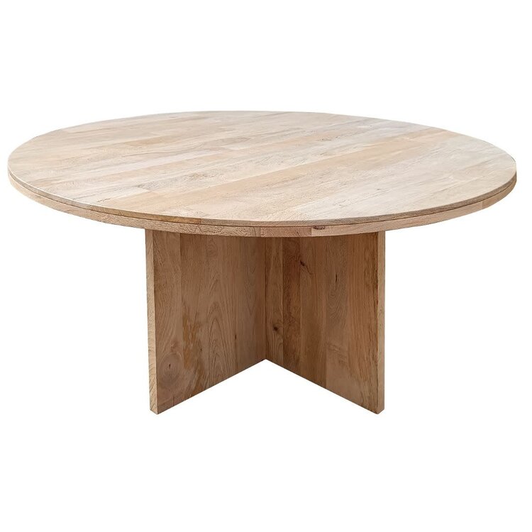 Southern Sky 60" Hamilton Dining Table- Sandblasted Natural Oak