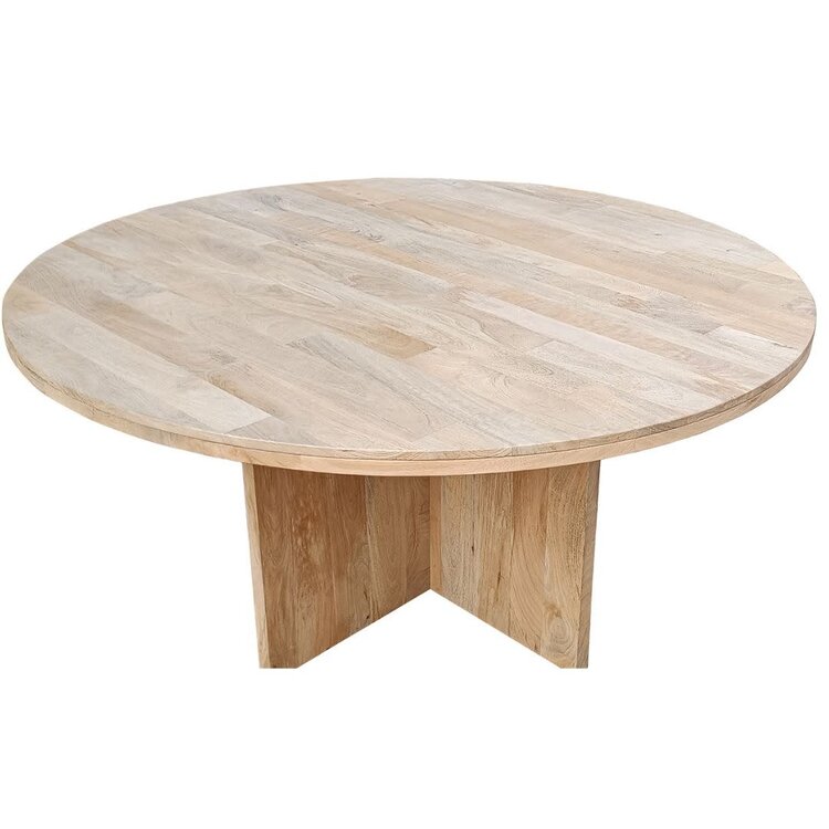 Southern Sky 60" Hamilton Dining Table- Sandblasted Natural Oak